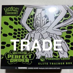 Pokemon Center Perfect Order ETB