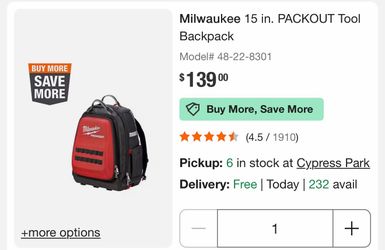 Backpack tool
