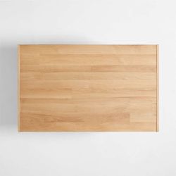 🔴 Crate & Barrel Outlet item - Lakin 61"-99" Teak Extendable Dining Table