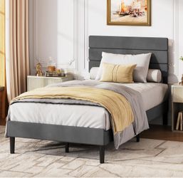Twin bed frames with mattress