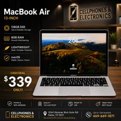 MacBook Air 13inch 2020 128GB 8GB Used - On special cash deal $339