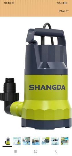 1.7HP Sump Pump Submersible Water Draining Pump