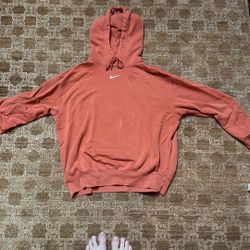 Orange Medium Nike Hoodie 