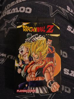 DragonBall Z playing cards