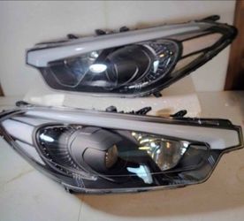 14-16 Kia Forte Projector Headlights Luces Focos Micas Faros Faroles Headlamps 