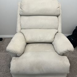 Beige Recliner 