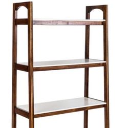 All Modern Soho Solid Wood Ladder Bookcase