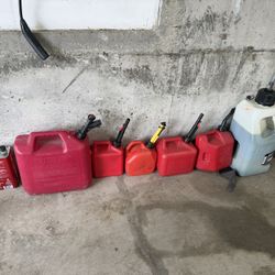 Gas Cans $5 Each 