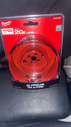 Milwaukee Diamond Max Hole Saw 