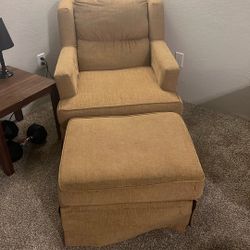 Chair And Ottoman