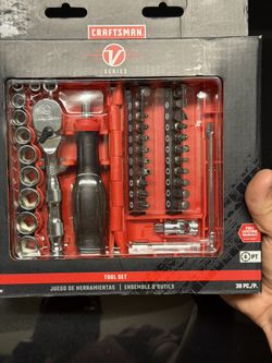 Craftsman V Series 1/4” Socket Set