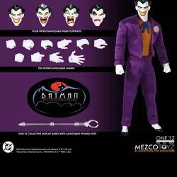 Mezco Toyz JOKER ONE:12 Collective Batman: The Animated Series The Joker Action Figure