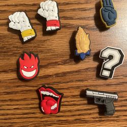 Random Set Of Crocs Charms 8 Mix And Match Jibbitz