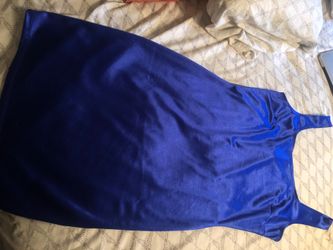 Blue dress