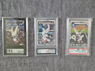 Graded baseball cards