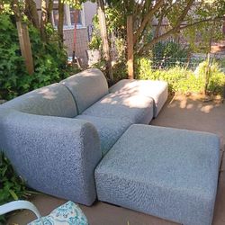 Medium Size Sofa Grey