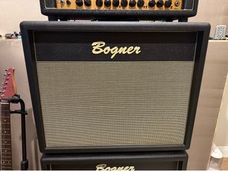 Bogner 2 12 speaker cabinet open back Celestion g12H