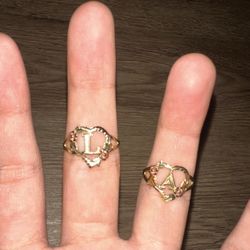 10k Gold rings