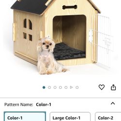 Indoor Wooden Dog House