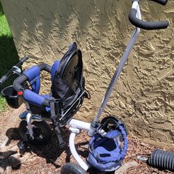 Kids Todler Tricycle  Stroller 