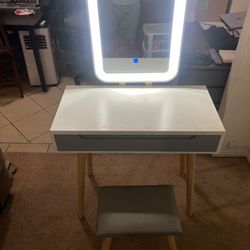 Vanity Mirror Desk