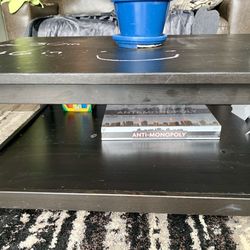 Custom chalkboard table