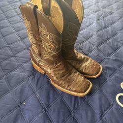 Ostrich Boots Real Size 8 