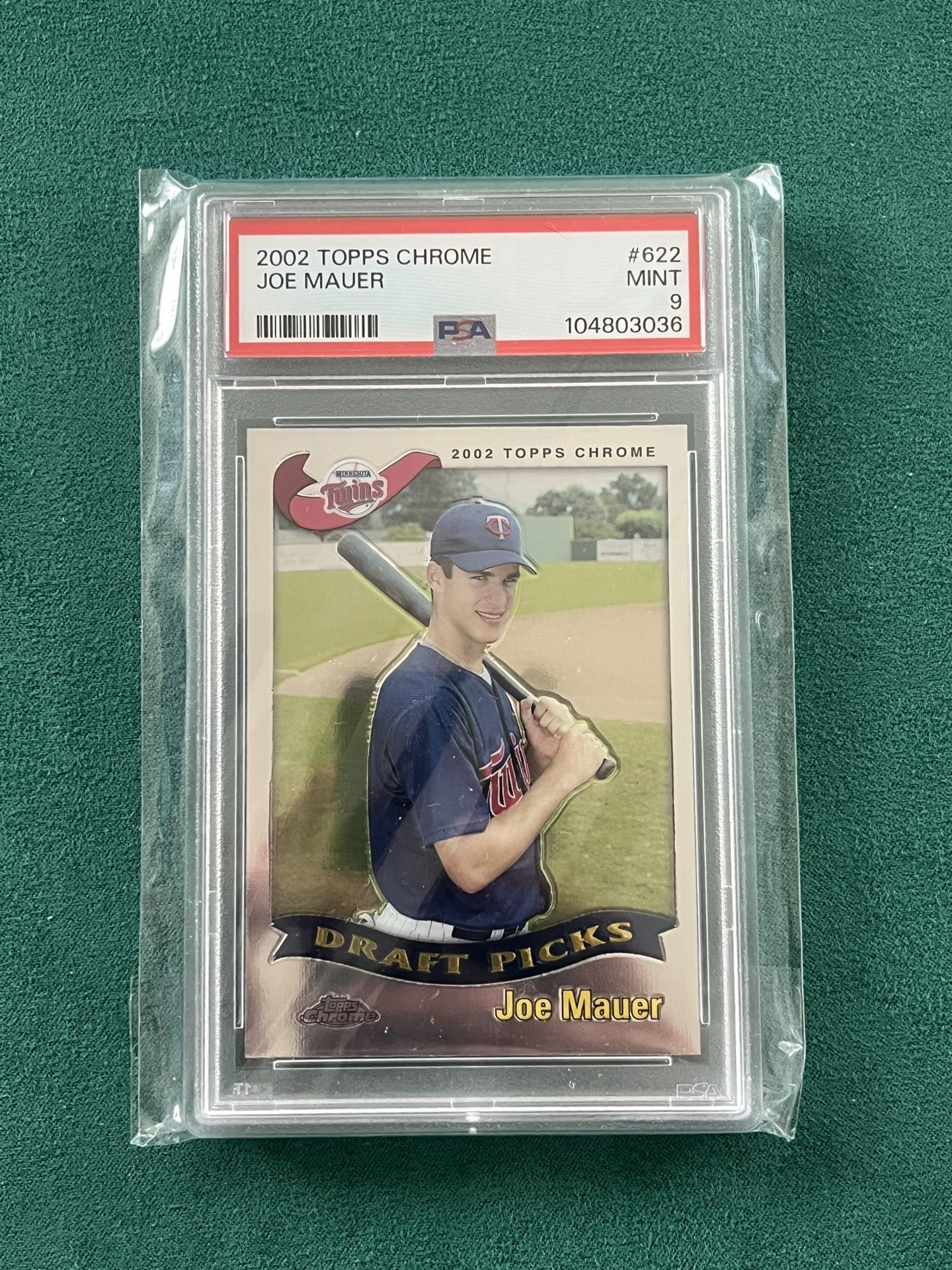 2002 Topps Chrome Joe Mayer