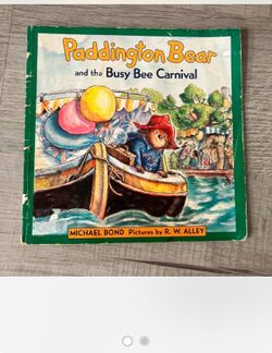 Paddington Bear and the Busy Bee Carnival Book