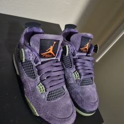 Jordan 4 Canyon Purple