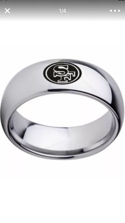 Silver San Francisco 49ers Ring