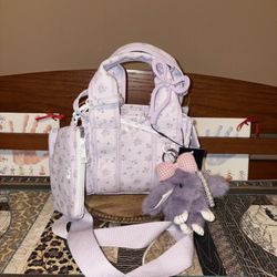 Madden Girl Mini Tote, Purple