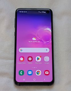 Good Condition Samsung Galaxy  S10e S10 128GB UNLOCKED Cell Phone 