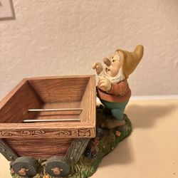 Vinatge Walt Disney Snow White & The Seven Dwarfs Happy Desk Rolodex