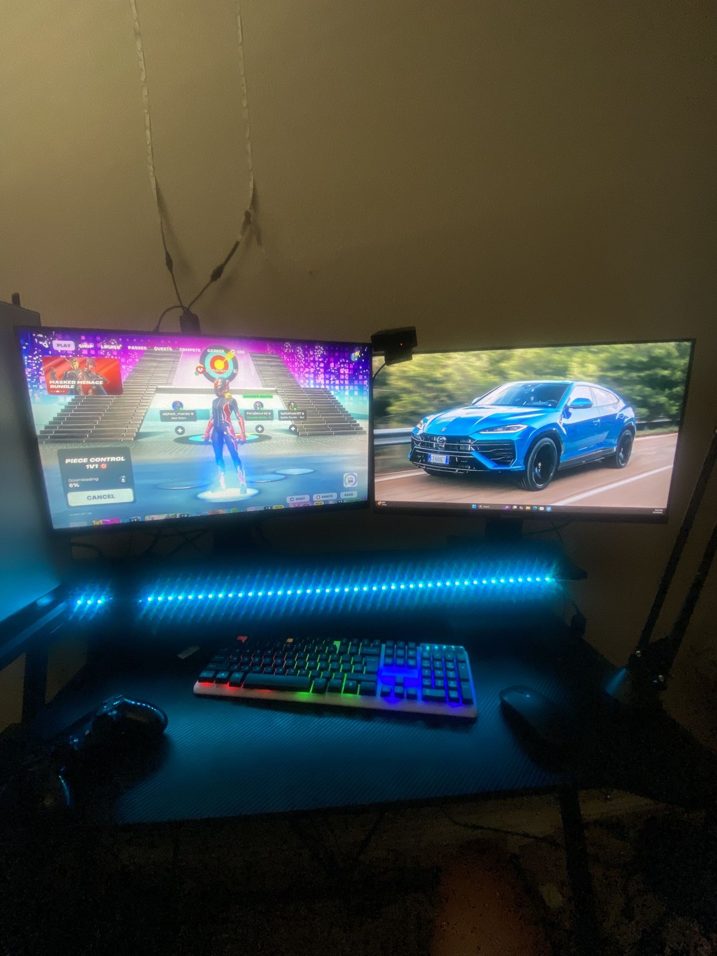 PC setup