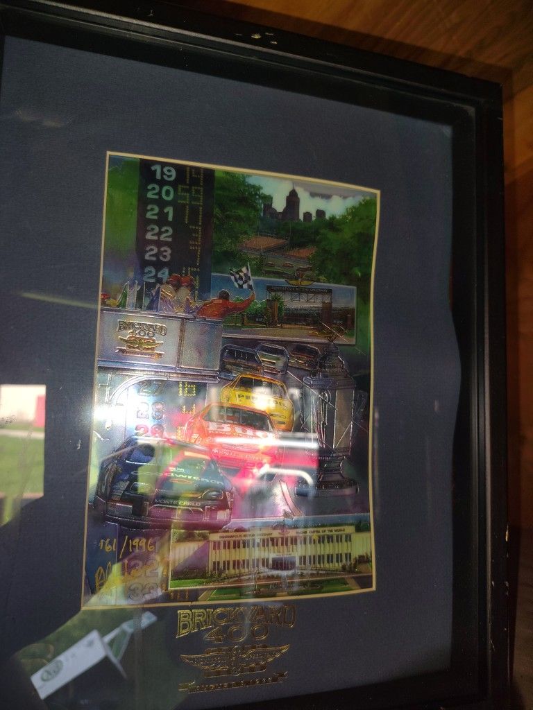 Brickyard 400 Framed Art