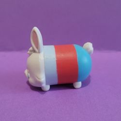 Disney tsum Tsum White Rabbit Medium Vinyl Figure Series 1 Alice in Wonderland.