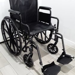 Wheelchair 18 Inches Wide Seat 