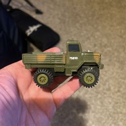  vintage 1982 Soma 4x4 Military Super Climbers Gunner Truck toy vehicle. 