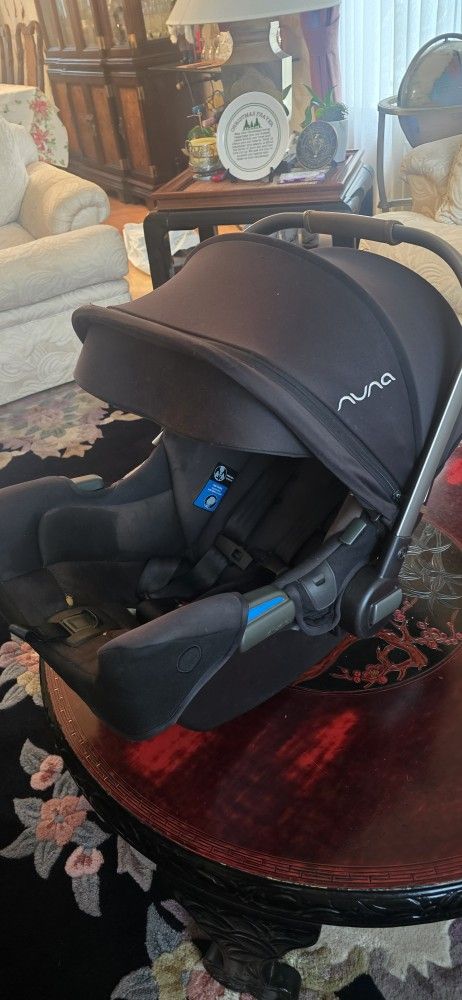 Nuna Toddler Stroller, Car Seat, And Base For Car