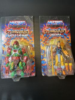 2 Thundercats Figures 