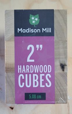 Madison Mill 2" Hardwood Cubes