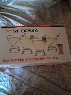 Martini Glass Set