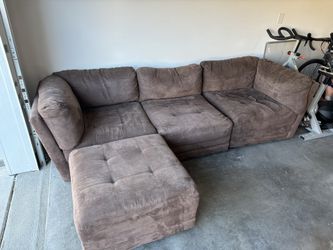 Couch With Ottoman