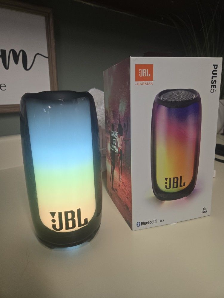 JBL Pulse 5 Bluetooth Speaker With LED Lights