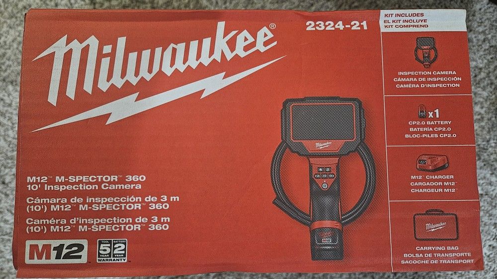 Milwaukee M12 Inspection Camera 360°
