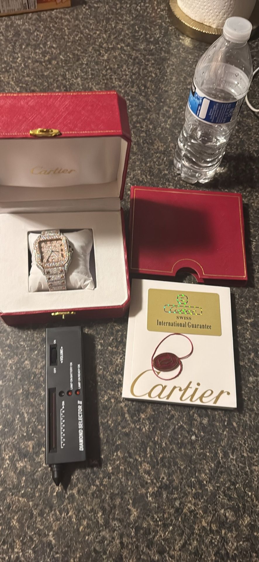 Swiss Movement Moissanite Watch