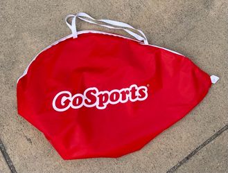 GoSports Portable Pop-Up Soccer Goals Set (2 Nets, Case & Stakes)