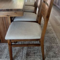 Dining Room, Chairs, And Bench