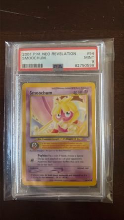 2001 Pokémon Neo Revelations Smoochum #54